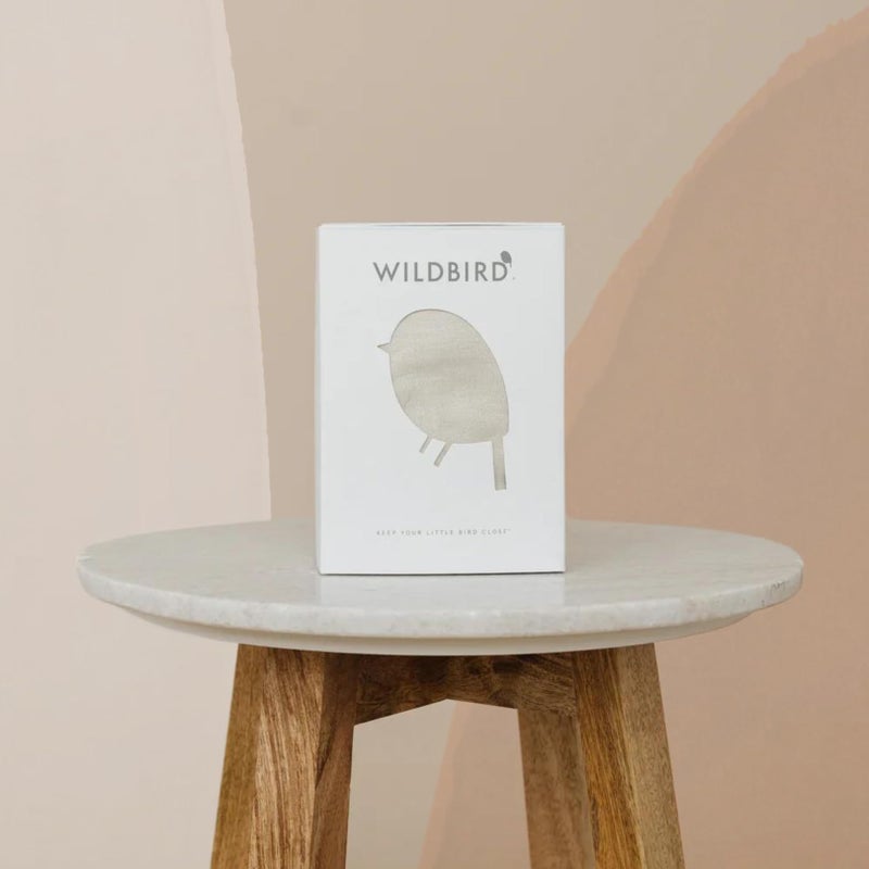 WildBird - حاملة أطفال ذات حبال دائرية - حديثي الولادة حتى وزن 35 رطلاً - للأمهات والآباء ومقدمي الرعاية - 100% ألياف الكتان الأوروبية الطبيعية - متعددة الاستخدامات وقابلة للتعديل - مقاس 90 - قماش العصفور وحلقة من الذهب الوردي - Image 4